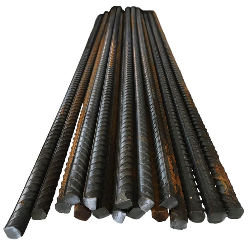 MCA 36 Inch Steel Rebar Stakes (20 Pack) – #3 Heavy-Duty 3/8" for Concrete, Landscaping, and Gardening